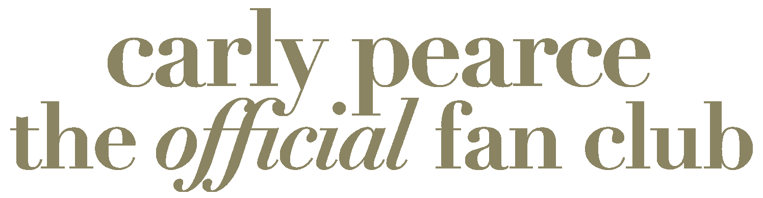 Carly Pearce Fan Club